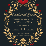 Traditional Goose Christmas Dinner! 11 December 2025